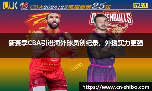 新赛季CBA引进海外球员创纪录，外援实力更强