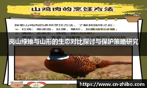 岗山绿雉与山形的生态对比探讨与保护策略研究
